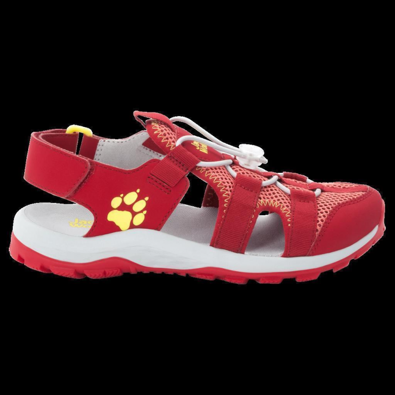 Jack Wolfskin OUTDOOR ACTION SANDAL K red / lemon 31, 64,95 €