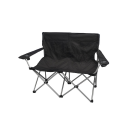 BasicNature Travelchair Love Seat Faltsofa schwarz